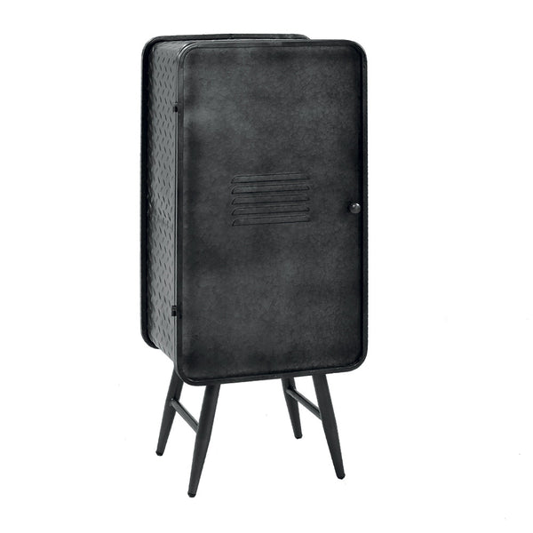 prezzo Cantinetta 6 Posti in Metallo 44x30x107cm Loker Nera