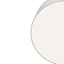 Plafoniera Ceiling & Wall in Alluminio e Plastica Zon Bianco
