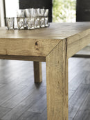 Tavolo Allungabile 160/240x90x76 cm in Rovere Impiallacciato Nevada Naturale