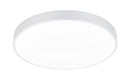 Plafoniera da Interno a LED in Metallo Bianco Opaco
