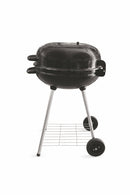 Barbecue a Carbone Carbonella Tondo con Ruote Soriani Sun-Day Nero