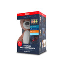 Orsacchiotto di Peluche Multifunzione Allenatore del Sonno 16x40x12 cm con Luce e Suoni Rosa