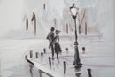 Dipinto su Tela Tram 80x3x80 cm in Legno e canvas