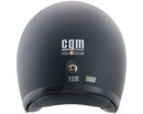 Casco Jet per Scooter Occhiale Interno CGM Vintage 133A Nero Opaco