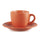 Tasse à café en grès Kaleidos Coral