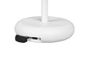 Lampada da Tavolo da Esterno a LED in Plastica Bianco Opaco