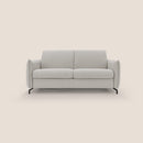 Divano Letto 3 Posti 215x95x96 cm in Tessuto Panna