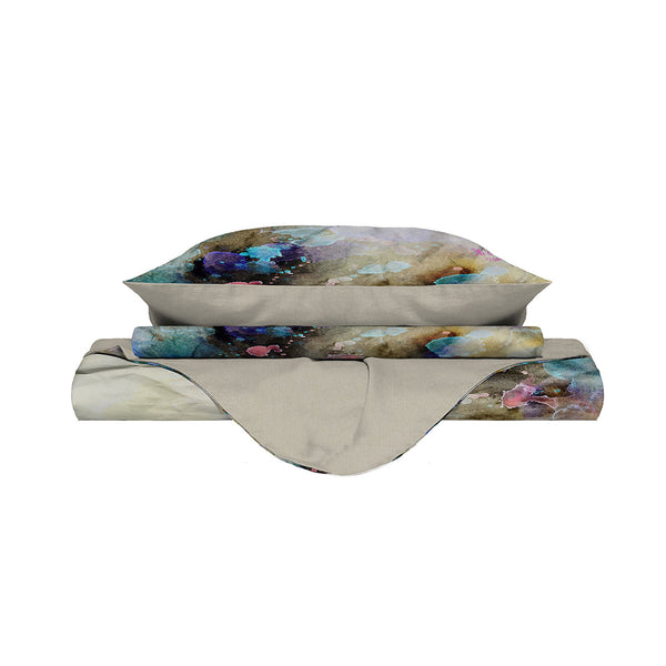 Housse de couette double avec impression sur le sac et taies d'oreiller Kio622 online