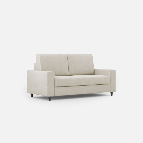 Divano 2 Posti 148x85x85 cm Sakar in Tessuto Latte sconto