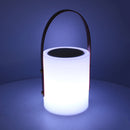 Lampada 12 Led Multicolor Ø16x20 cm Bluethoot in Polietilene Bianca