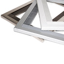 Cornice per Incasso di Forno a Microonde in Mobile da Cucina 60 cm in Plastica Emuca Nichel satinato