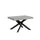 Tavolo Allungabile 140-244x90x77 cm Volantis Cemento
