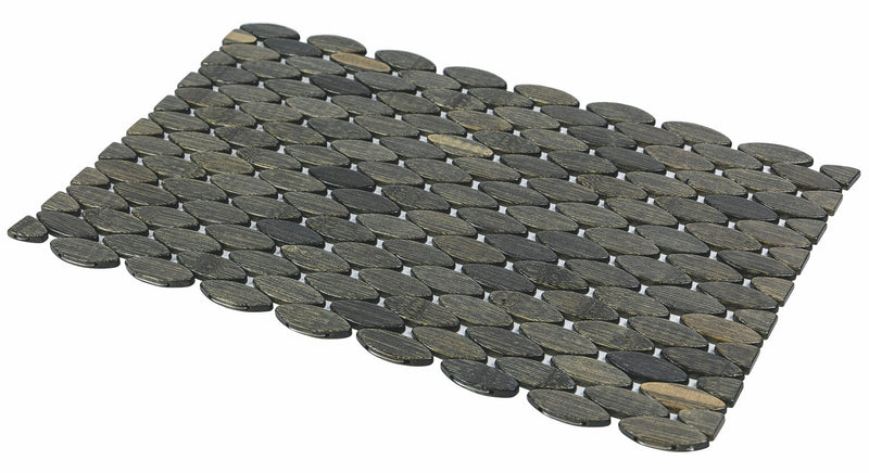 Set 6 Tovagliette 47x29 cm in Bamboo Villa d'Este Home Tivoli Ovali Legno naturale