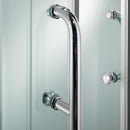 Box Doccia Semicircolare 2 Ante Scorrevoli In Cristallo Trasparente 6mm Fosterberg Aarhus Varie Misure