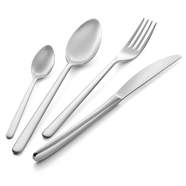 prezzo Service de Couverts 24 pièces en Inox Eme Venise Sablé