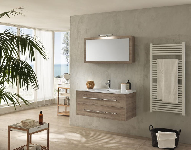 Mobile da Bagno sospeso HW07 Tabacco Chiaro TFT