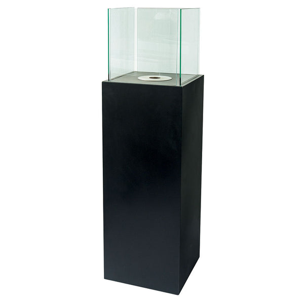 Cheminée Bioéthanol au Sol 120x35 cm Karlsen Otranto Noir online