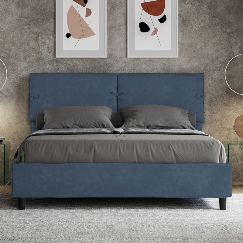 Letto Matrimoniale Sleeper Blu Varie Misure