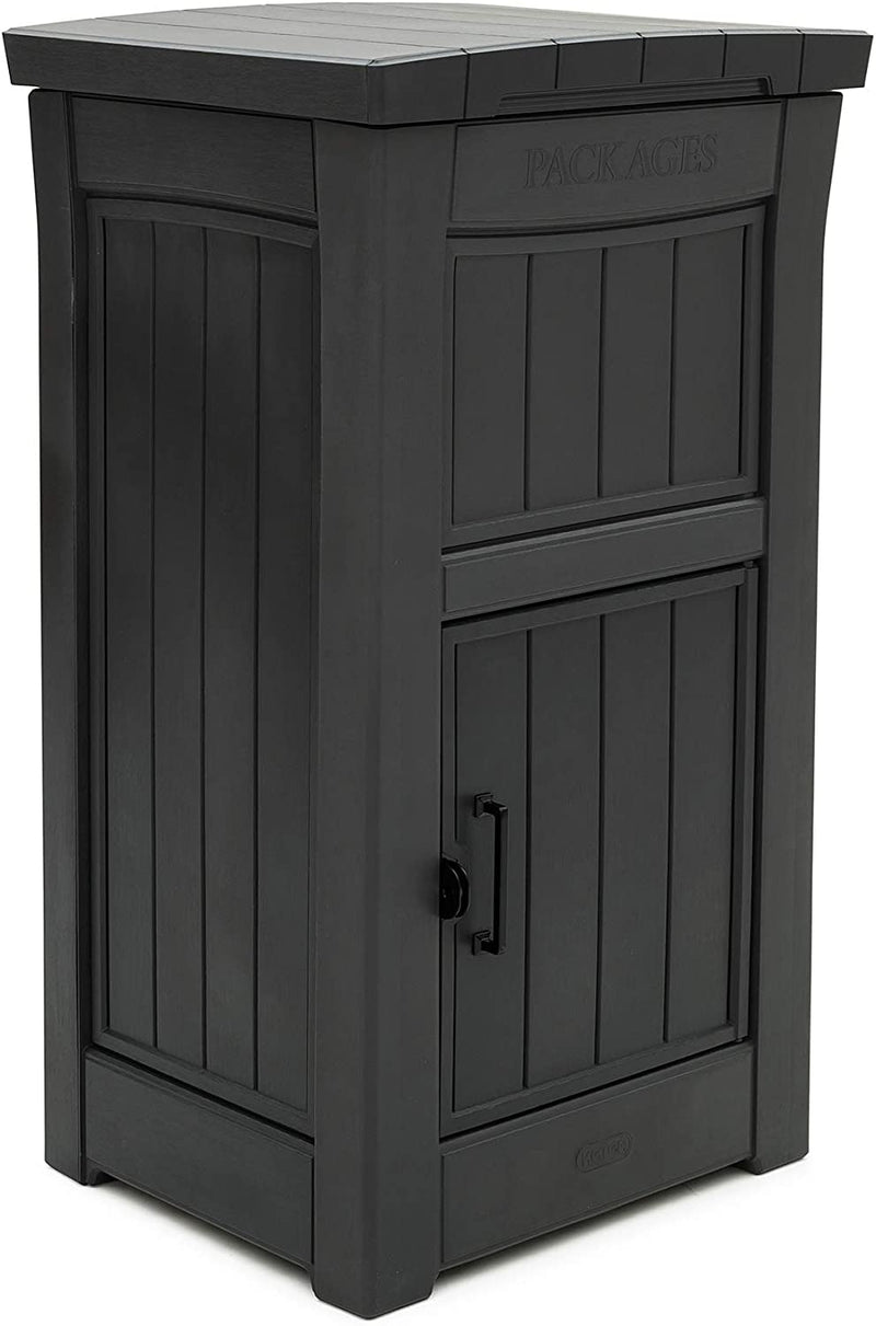 Mobile Raccolta Pacchi da Esterno 53,6x112x62 cm in Resina Keter Parcel Drop Box Antracite