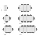 Consolle Allungabile 90x47/182x76 cm Zoom 5 olmo 