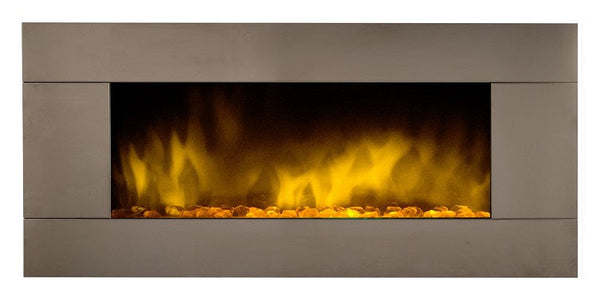 prezzo Chemin'Arte Pure Inox XXL Cheminée Electrique Murale Effet Flamme 2000W