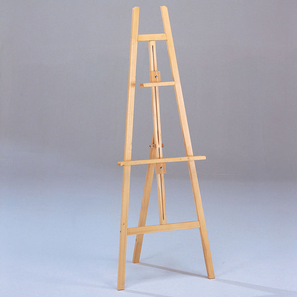 sconto Chevalet Tripode à Peinture H145cm en Sapin Brut Fumer Dalì