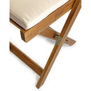 Set Tavolino e 4 Sedie Pieghevoli da Giardino in legno Vittoria