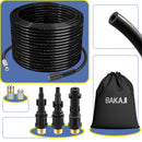 Sonda Sturatubi Spurgatubi per Idropulitrice Alta Pressione 15 Metri con Borsa      