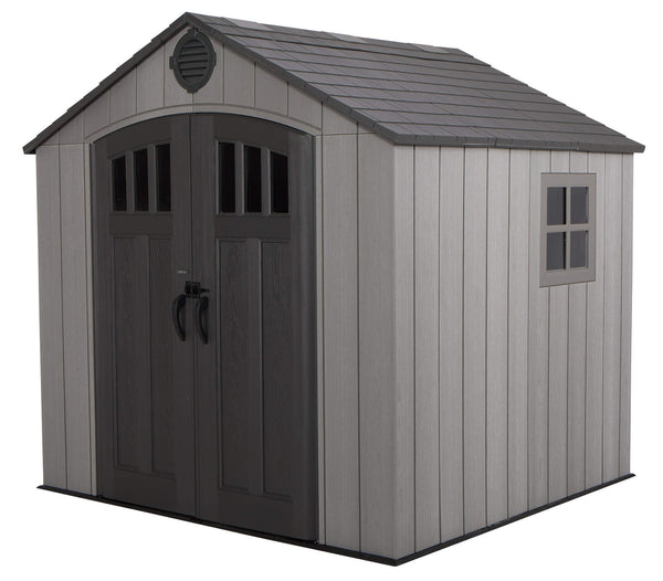 online Abris de Jardin pour Outils 238x223 cm en Polyéthylène Gris