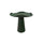 Table basse Alka Ø 41x41 cm en métal vert