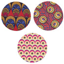 Set 3 Sottopiatti Tondi Ø33x2 cm  in Polipropilene VdE Tivoli 1996 Creole