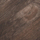 Tavolino Basso con Anta Scorrevole 100x45x45 cm in Legno Marrone Scuro