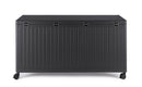 Baule Contenitore da Esterno 141,6x72x70h cm Apertura Facile e Ruote in Alluminio Ocean S Antracite 