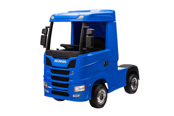 acquista Camion Elettrico per Bambini 126x68x102 cm 24V Scania Blu