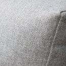 Salotto Angolare Surabaya con Cuscini in Alluminio Bianco