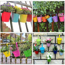 Set 10 Vasi Portafiori 27x14x12 cm in Ferro