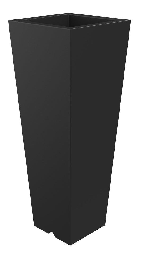 Vase 34x86 cm en Résine Arkema Quadro 86 Anthracite online