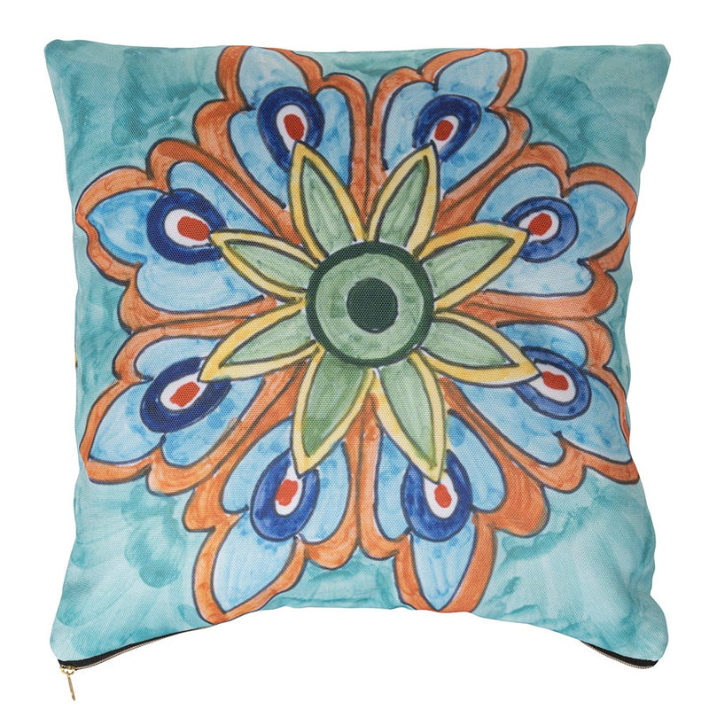 Set 3 Cuscini Decorativi 45x45 cm in Poliestere VdE Tivoli 1996 Infinito