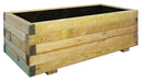 Fioriera da Giardino 120x40x32,5 cm in Legno
