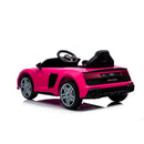 Macchina Elettrica per Bambini 12V Licenza Ufficiale Audi R8 New Spyder con Telecomando e Sedile in pelle Rosa