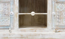 Mobile TV Winfred 140x40x60 h cm in Legno Bianco