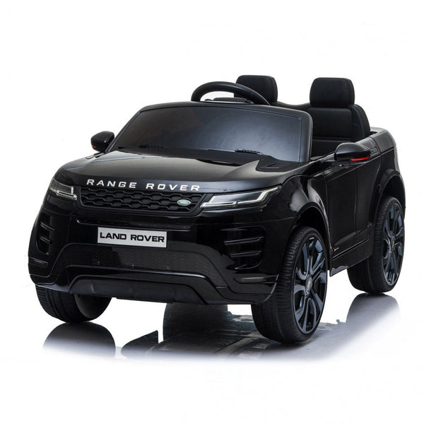 Véhicule électrique porteur pour enfants 12V sous licence Land Rover Evoque Noir prezzo