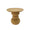 Table basse Alka Ø 41x42 cm en Acier Moutarde