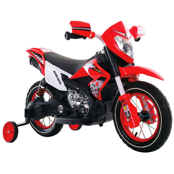 acquista Moto Moto Electrique Enfant 6V Kidfun Motocross Rouge