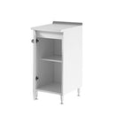 Base cucina con anta 40x50x85H cm noce antico