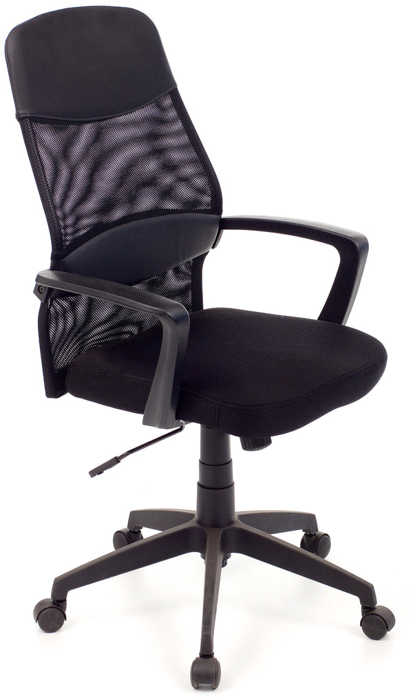 prezzo Fauteuil de bureau exécutif en tissu réseau noir