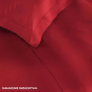 Set Lenzuola Matrimoniale Sopra Sotto e Federe Tinta Unita Garrini Clarice Sabbia