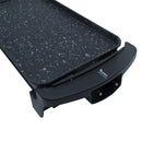 Piastra elettrica 46x20xH8 cm 1600W in alluminio antiaderente