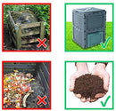 Compostiera da Giardino 300 litri Fadi Composter Verde