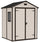 Abri de jardin pour outils 185x152x226 cm en résine Keter Manor 6x5 Beige